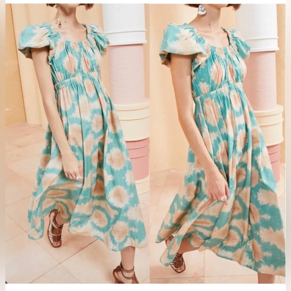 Ulla Johnson Nanette Dress in Calcite Size 2